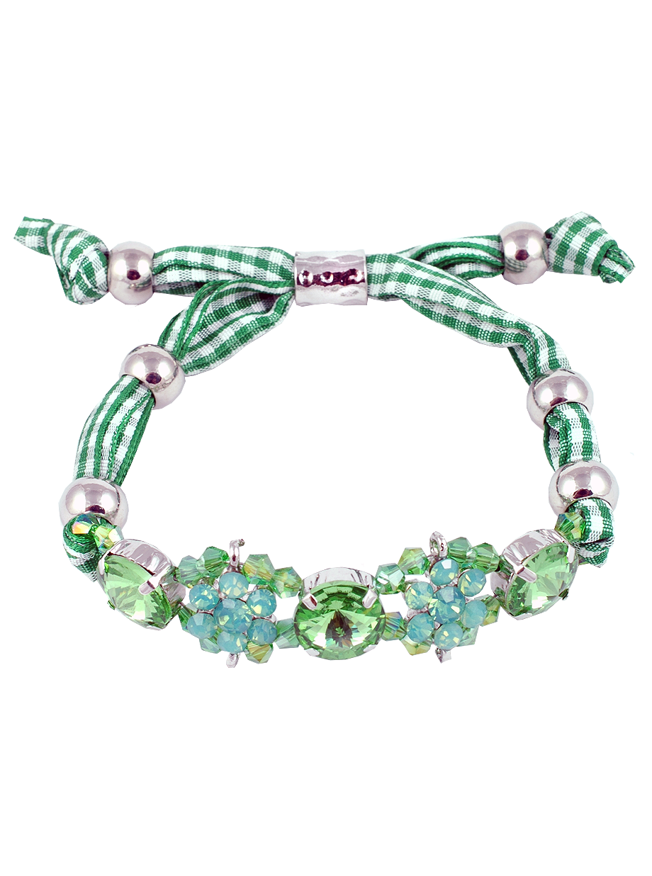 Armband 'Wiesn Madel' grün