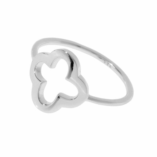 Leaf Ring Basic Silber vergoldet