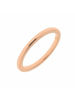 Leaf Ring Basic Silber rosé vergoldet