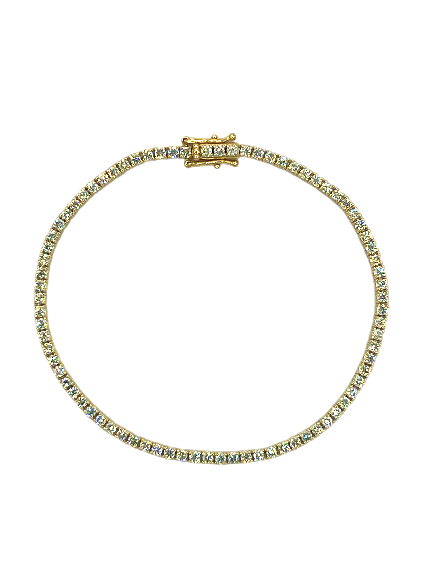 Tennis Armband Weißgold