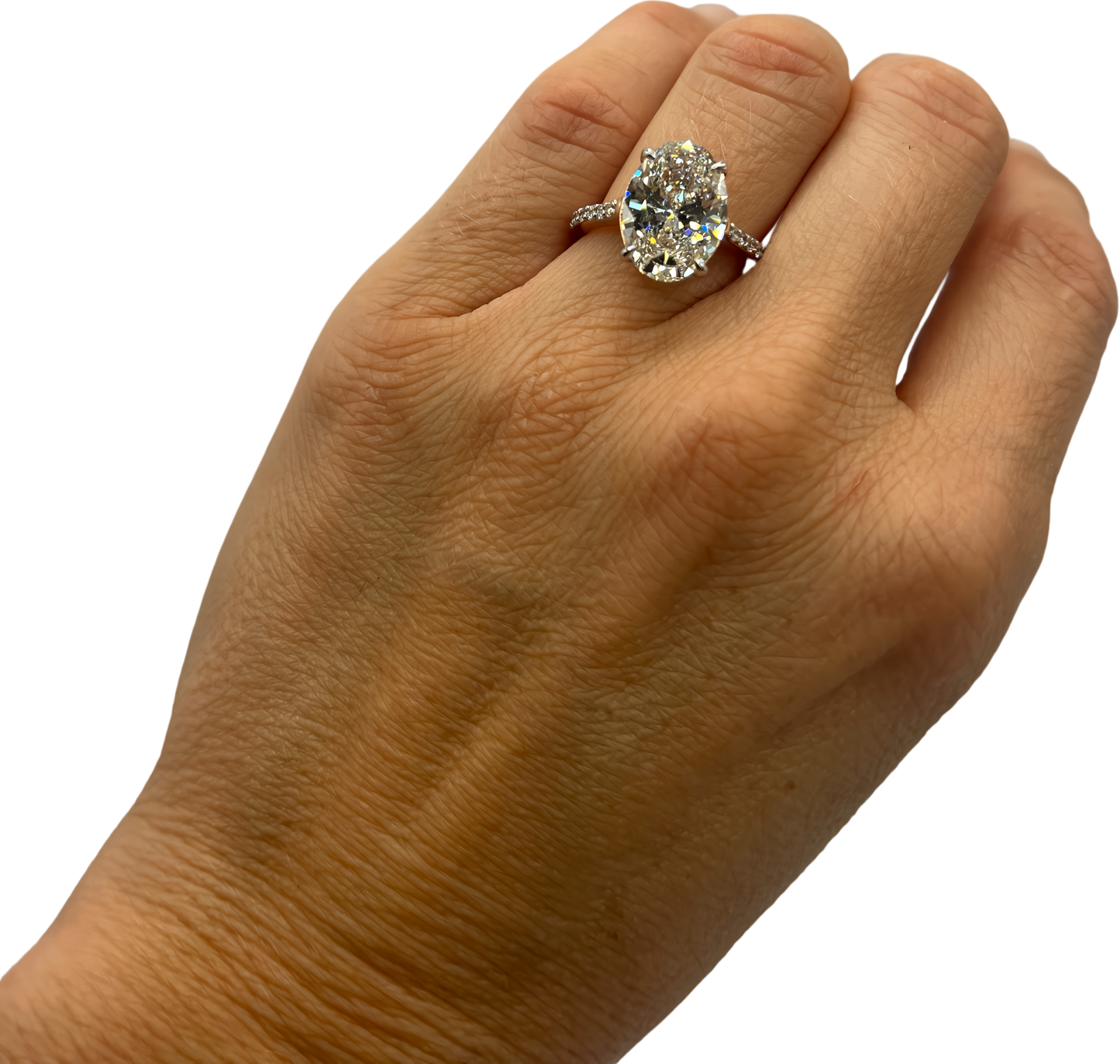 Verlobungsring Oval Roségold