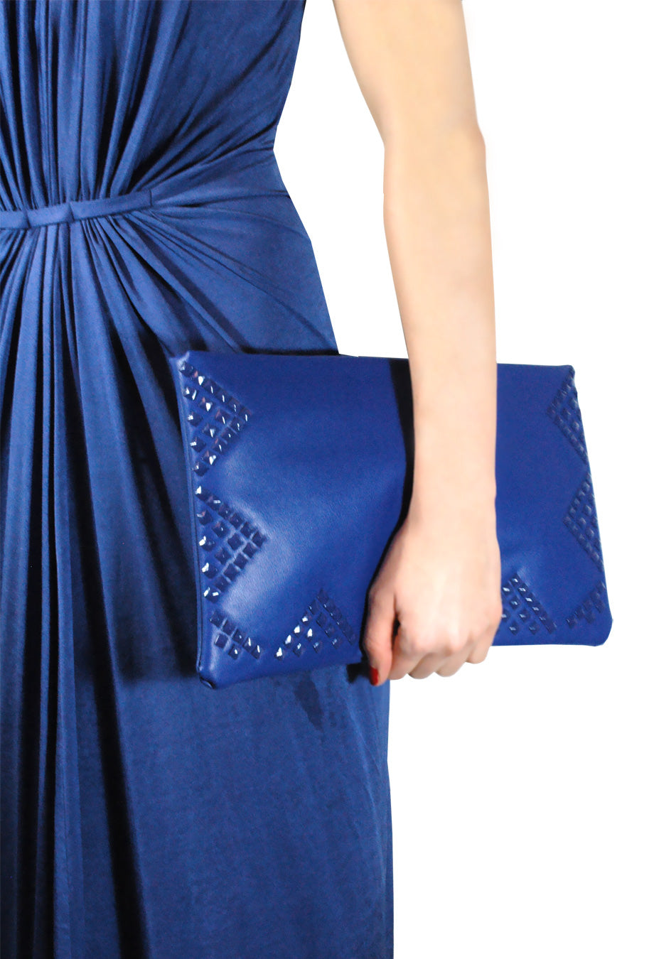 Clutch Tasche 'Couvert' blau