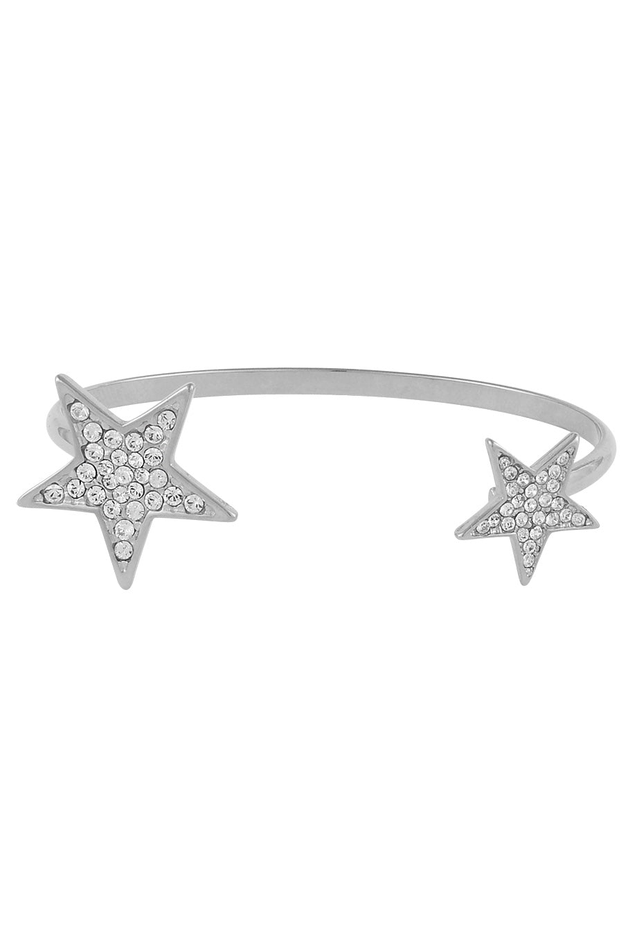 Armreif mit Sternen silber