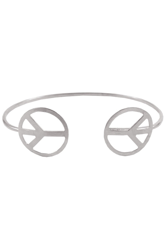 Armreif 'Peace' Sterling Silber