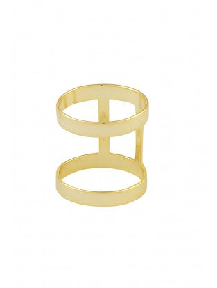 DOUBLE RING VERGOLDET