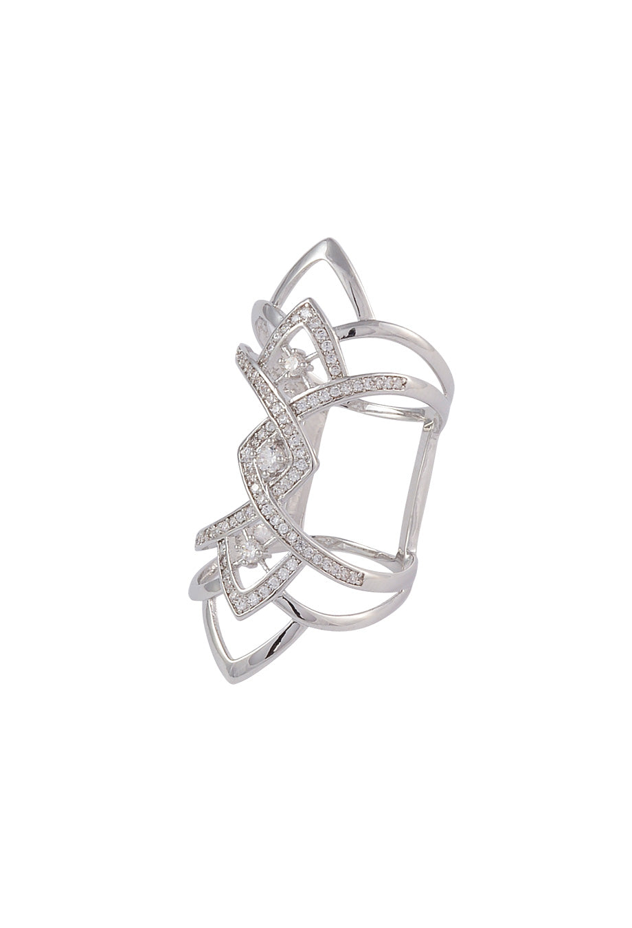 Ring 'Blogger' silber
