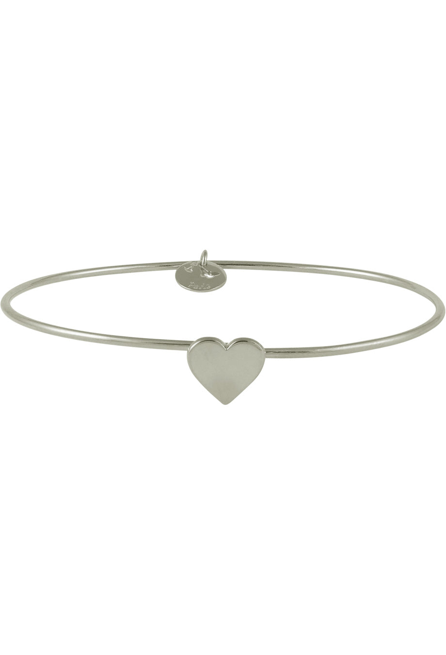 Armspange 'Herz' silber