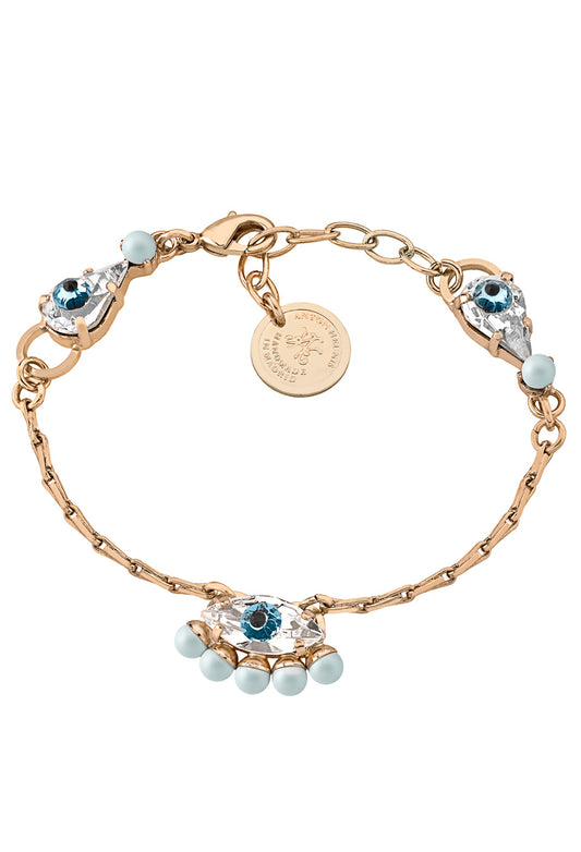 Armband 'Eye' vergoldet
