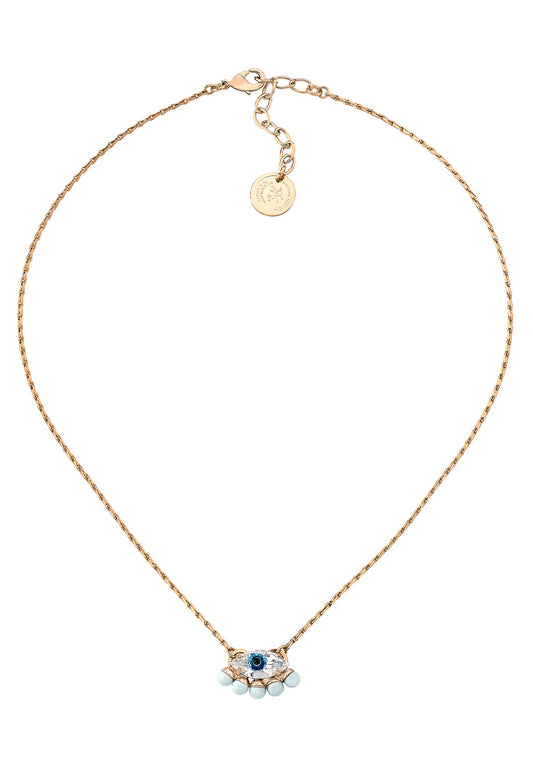 Halskette 'Eye' vergoldet