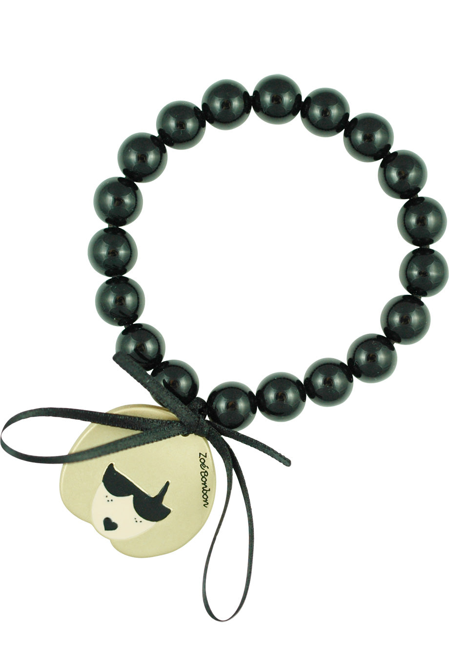 Armband Anna Wintour schwarz gold