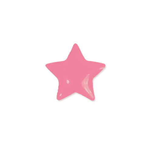 Brillen Aufkleber 'Star' Angel pink