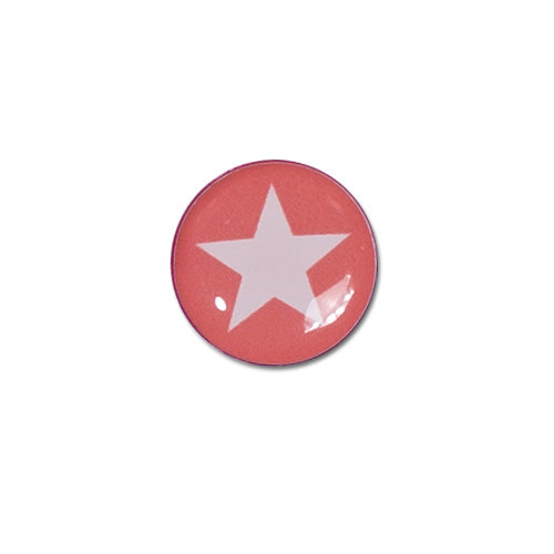 Brillen Aufkleber 'Inner Circle Star' dark rosé