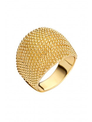 Cocktail Ring 'Tres Chic' vergoldet
