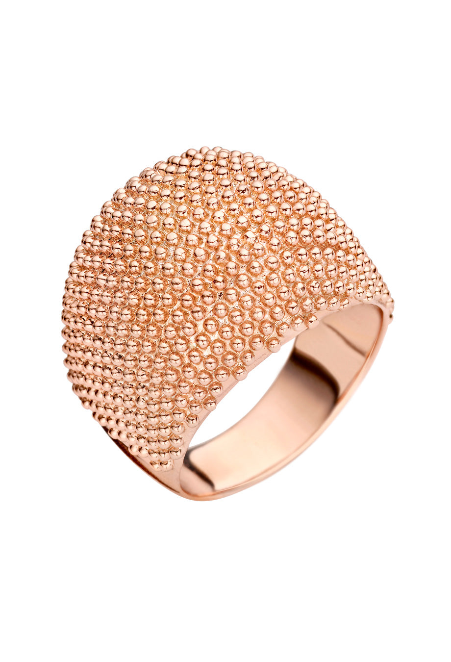 Cocktail Ring 'Tres Chic' rosé vergoldet