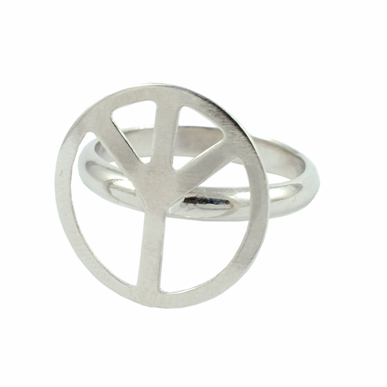 Ring 'Big Peace' Silber