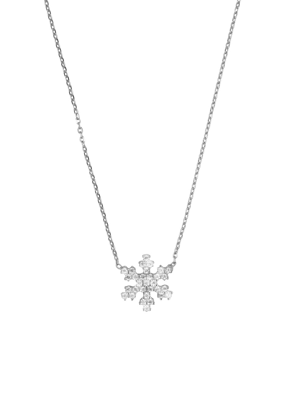 Halskette 'Schneeflocke' silber