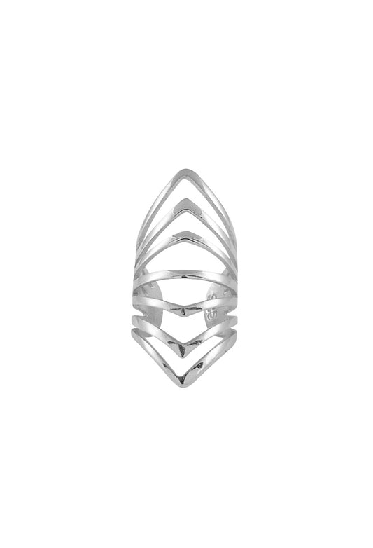 Ear Cuff 'My NY' Silber