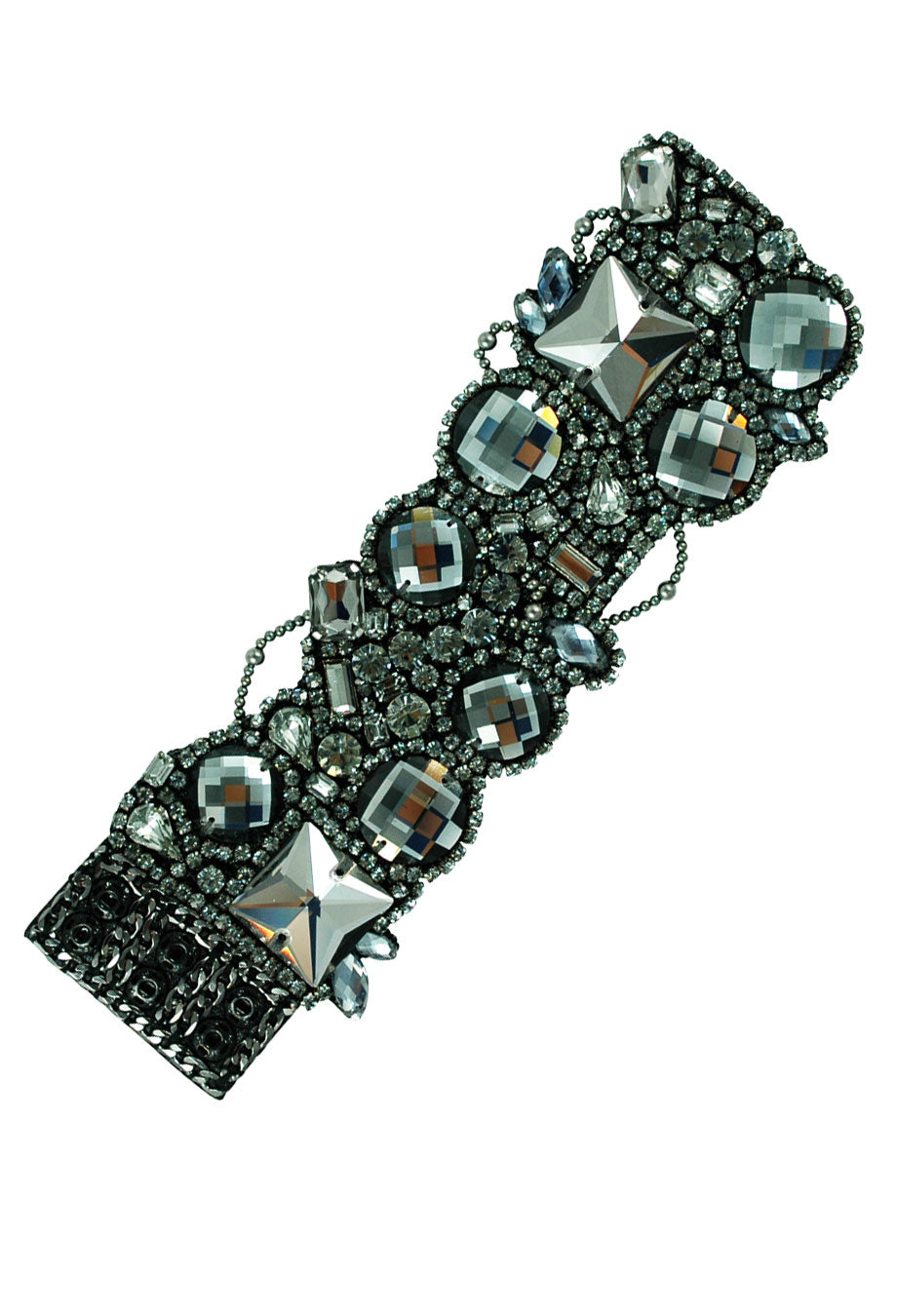 Glamour-Armband 'Dodona' anthrazit