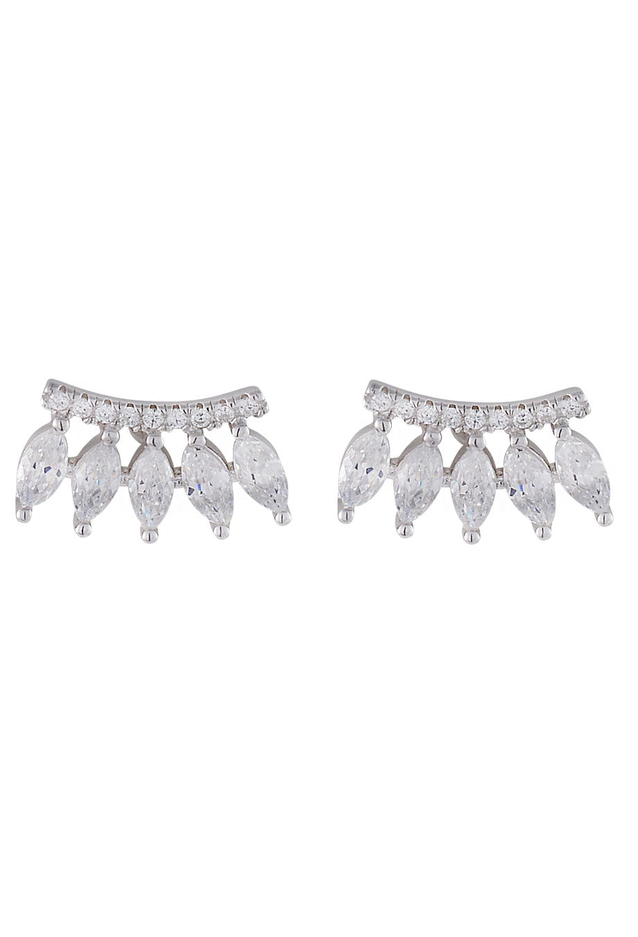 Ohrstecker 'Fall' Silber