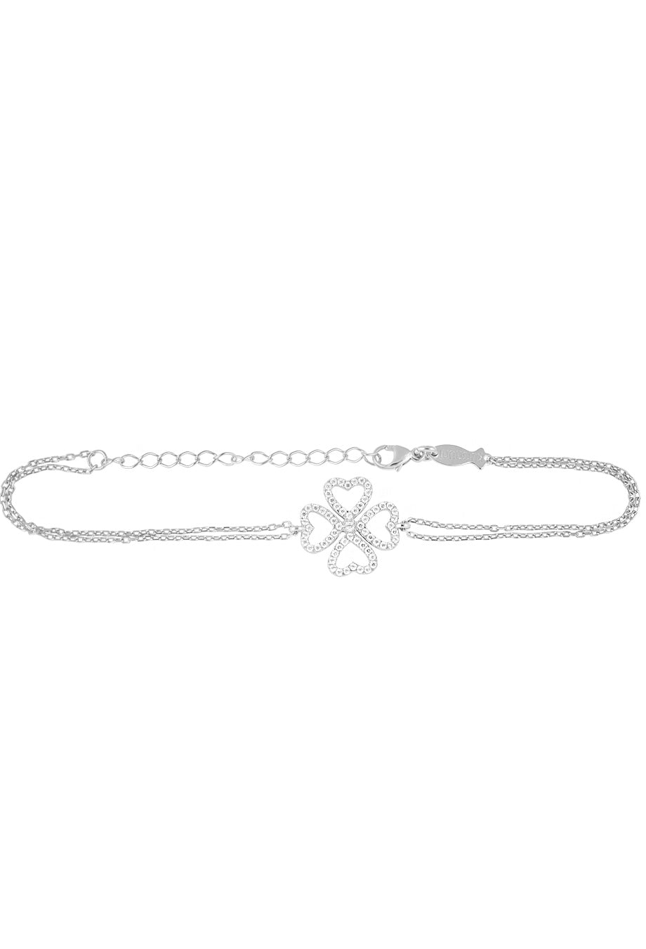 Armband 'Lucky Kleeblatt' Silber