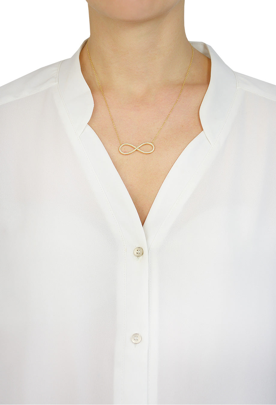 Kette 'Big Infinity' vergoldet
