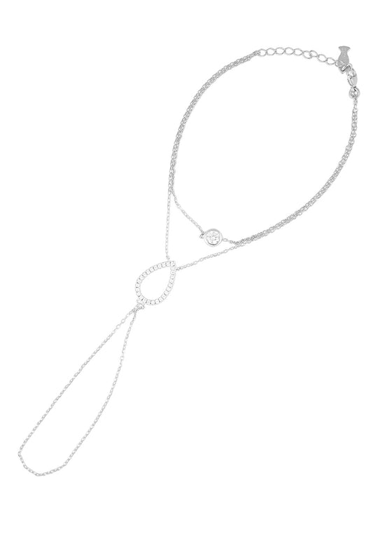 Handpiece 'Tropfen' Silber