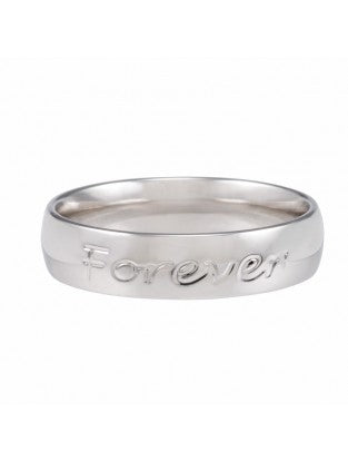 Ring 'Forever never ends' silber