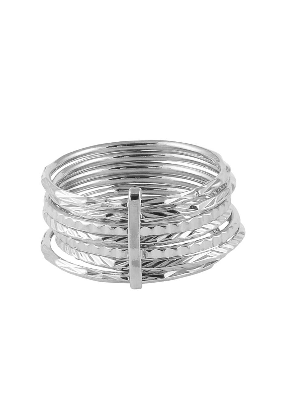 Ring '7 Days Rings' Silber