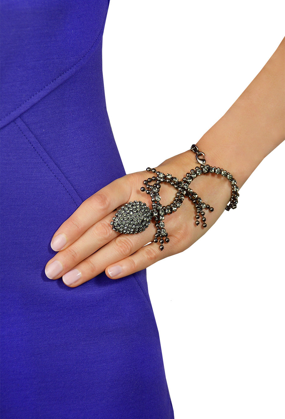 Handpiece 'Tanzanite Lizard' titan-grau