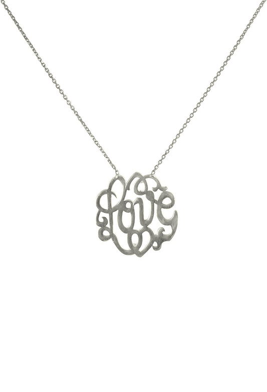 Halskette 'Love Symbol' Silber