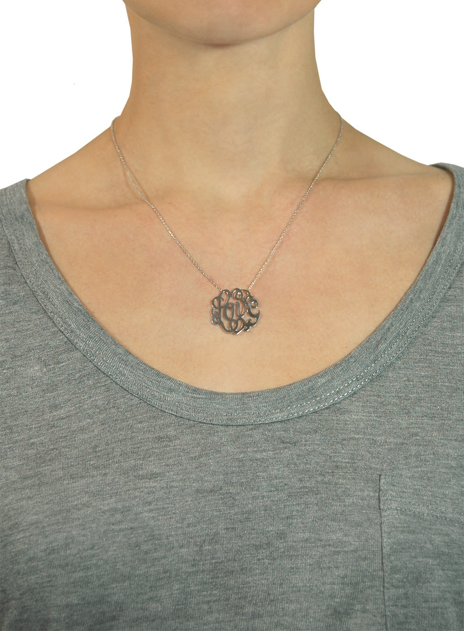 Halskette 'Love Symbol' Silber