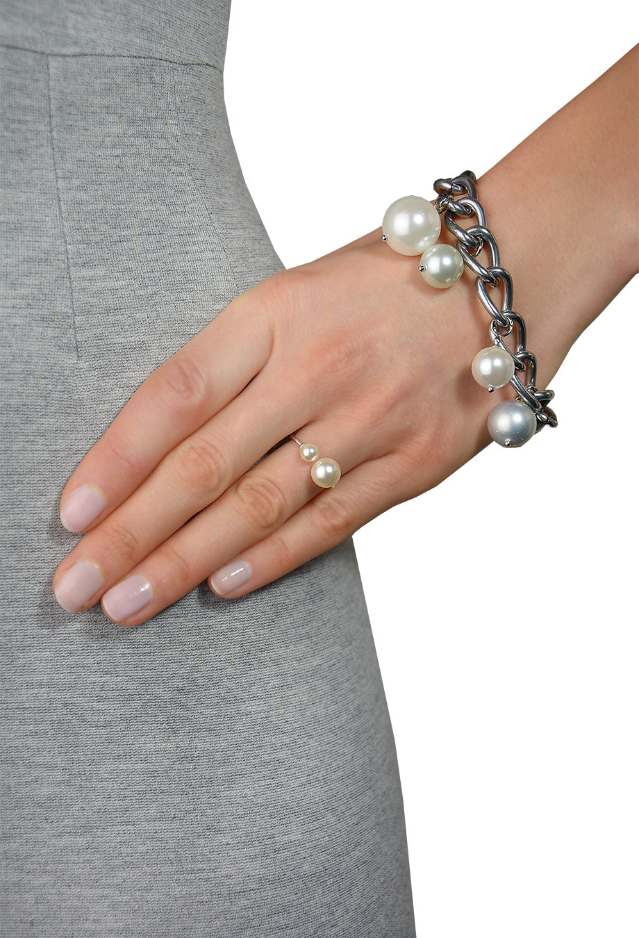 Armband 'King' anthrazit