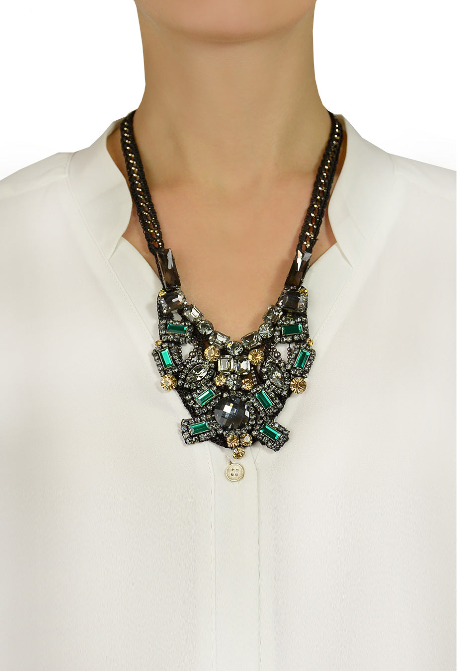 Halskette 'Katherine' multi-kristall