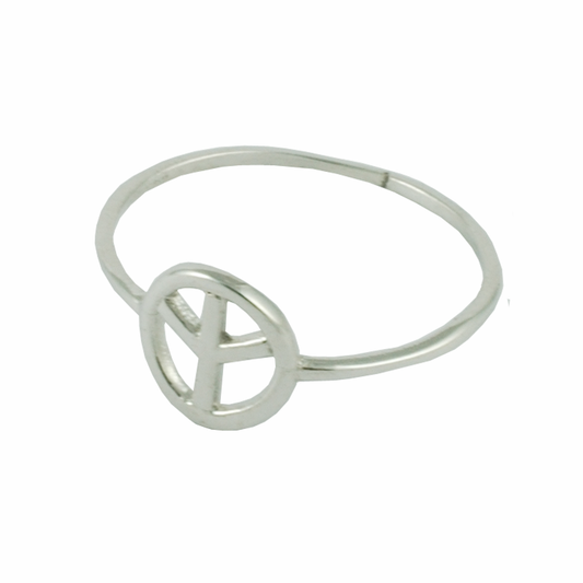 Ring 'Peace' silber
