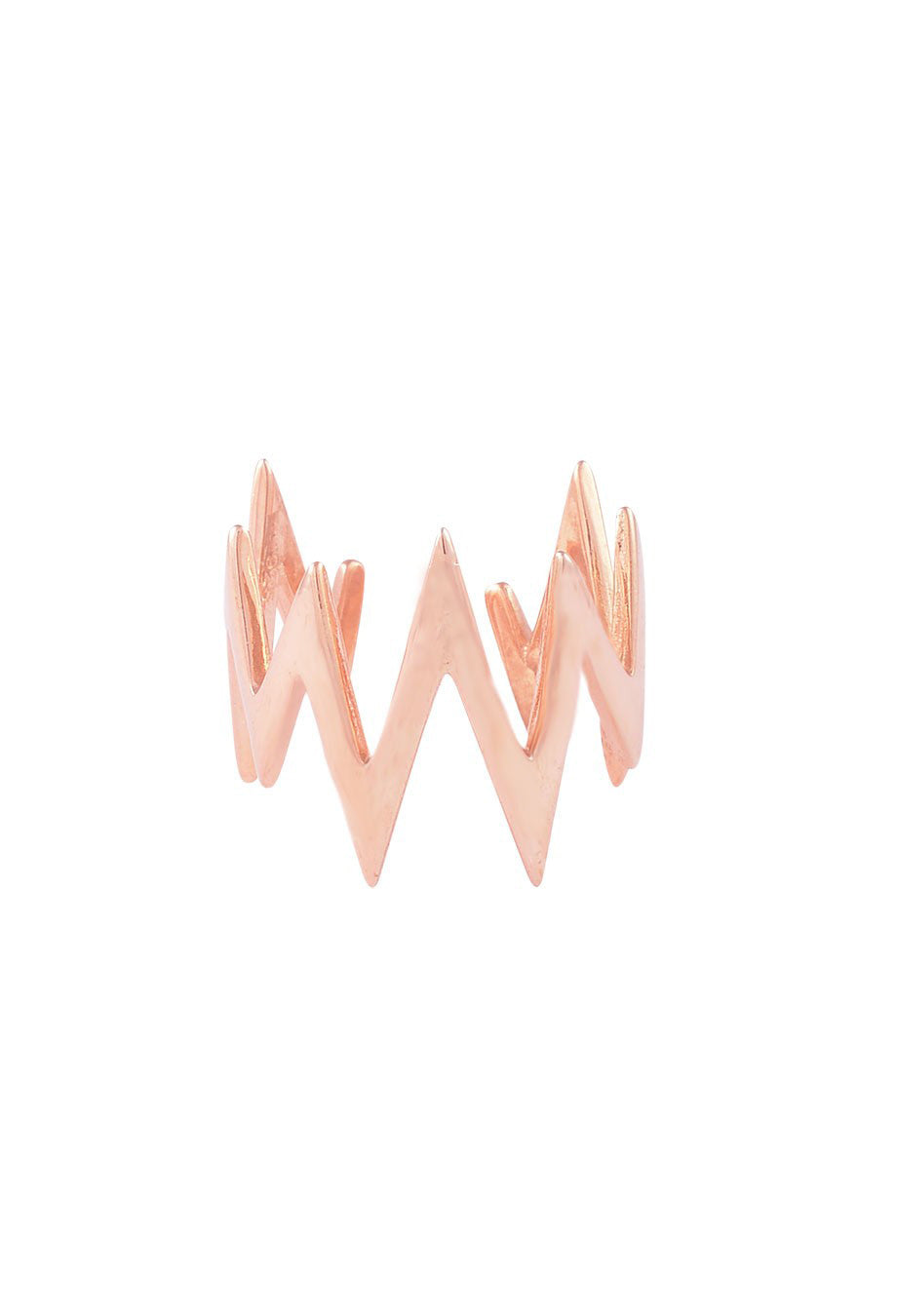 Ring 'Up & Down' verstellbar rosé vergoldet