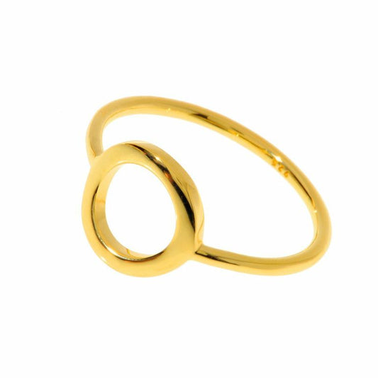 Leaf Ring 'Circle of Life' vergoldet