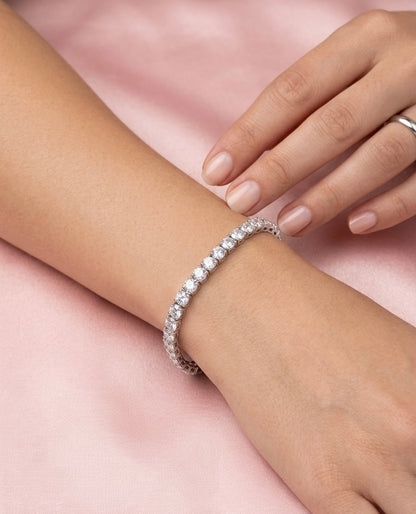 Tennis Armband Weißgold