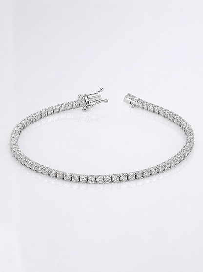 Tennis Armband Weißgold