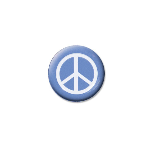 Brillen Aufkleber 'Inner Circle Peace' light blue