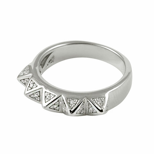 Ring 'Chic Spikes' Silber