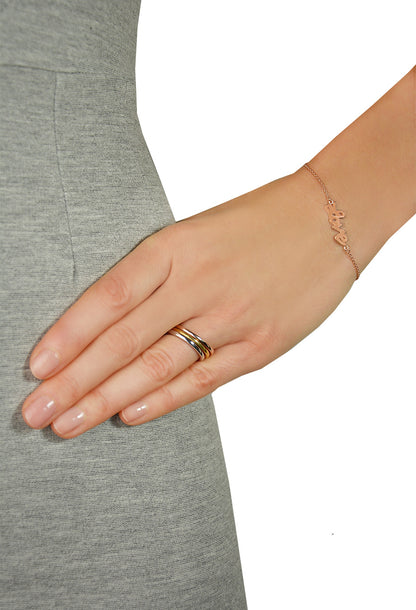 Leaf Ring Basic silber